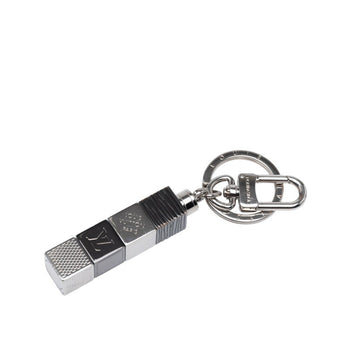 Louis Vuitton Porte-Cls Cube Charm Keychain Bag M67142 Silver Metal