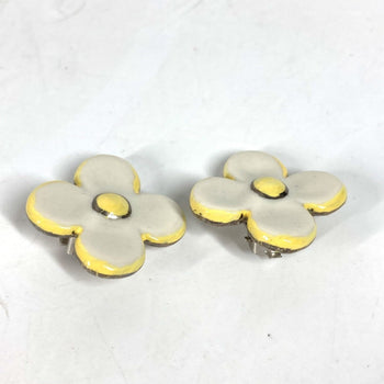 Louis Vuitton Louis Vuitton Flower Earrings Ceramic