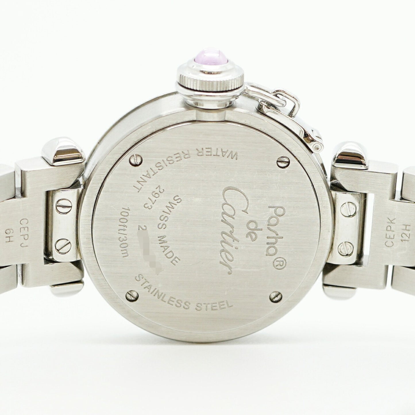Cartier Miss Pasha W3140008 Pink Dial