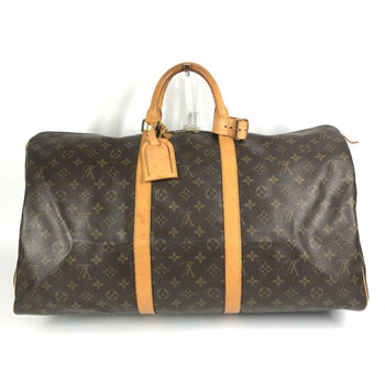 Louis Vuitton M41424 Monogram Keepall 55 Travel Bag