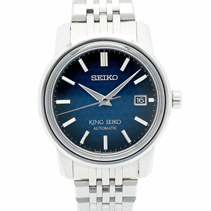 Seiko King 6L35-00G0 Sdka013 Navy Dial