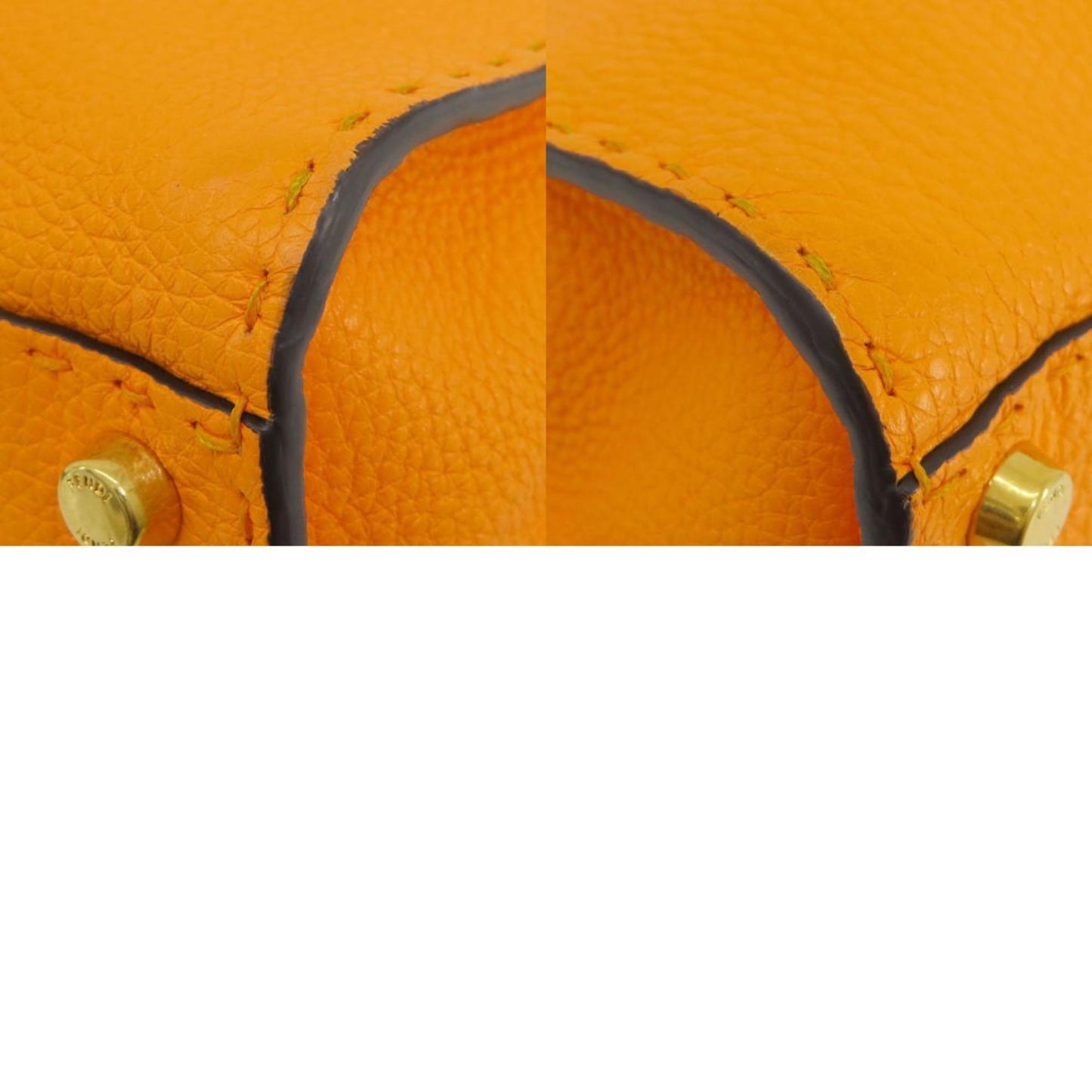 Fendi Peekaboo Handbag In Calf Leather