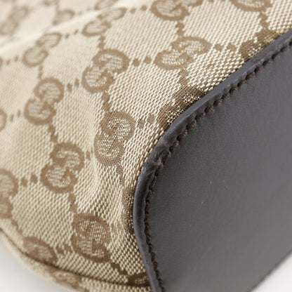 Canvas Gucci Shoulder Bag Gg