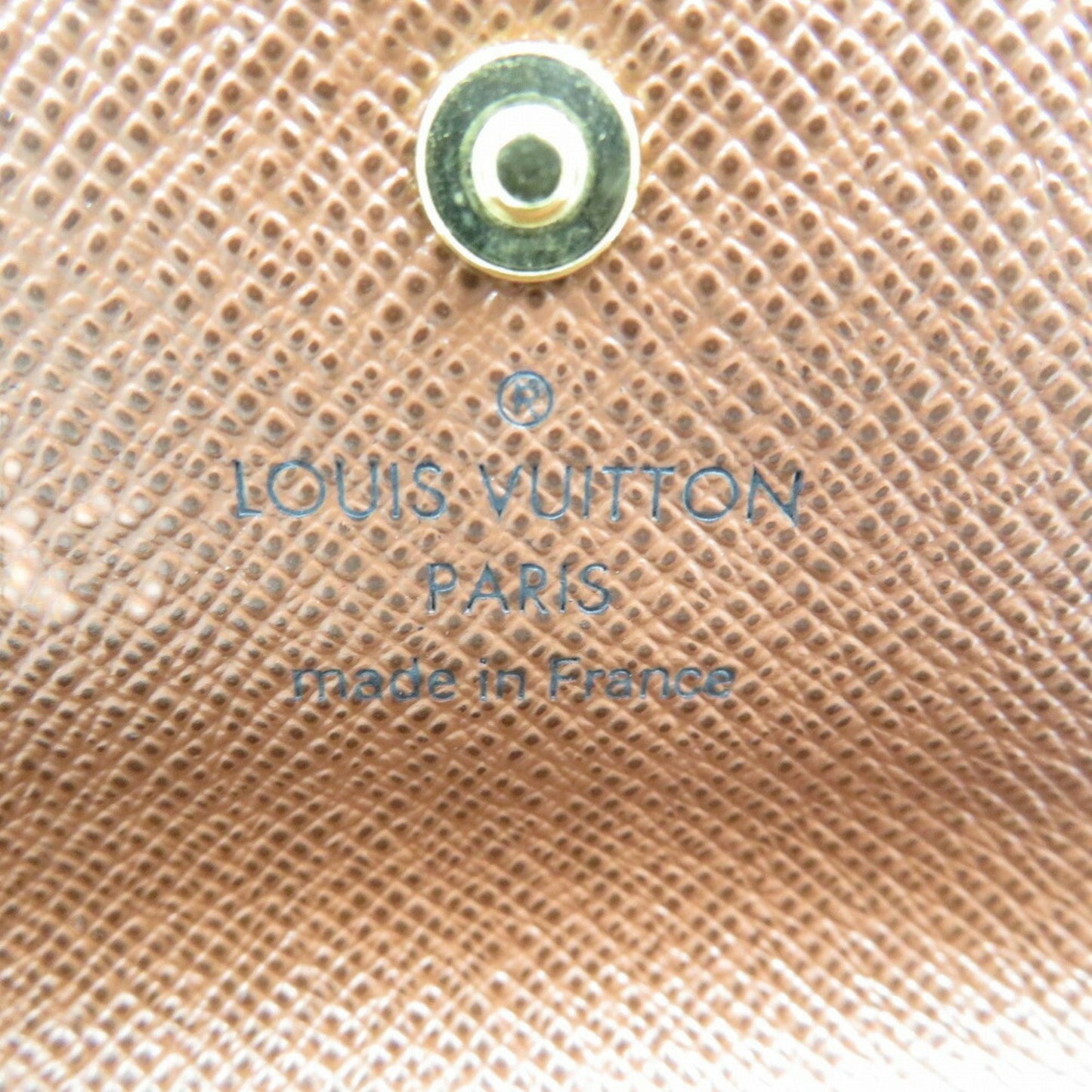Louis Vuitton Multicle 4 Monogram M69517 4-Ring Ic Chip Brown Key Case Lv 0517Louis Vuitton