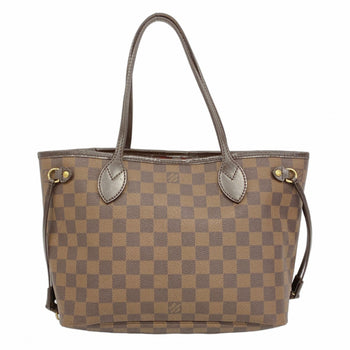 Louis Vuitton Damier Neverfull Pm Tote Bag N51109 Ebene