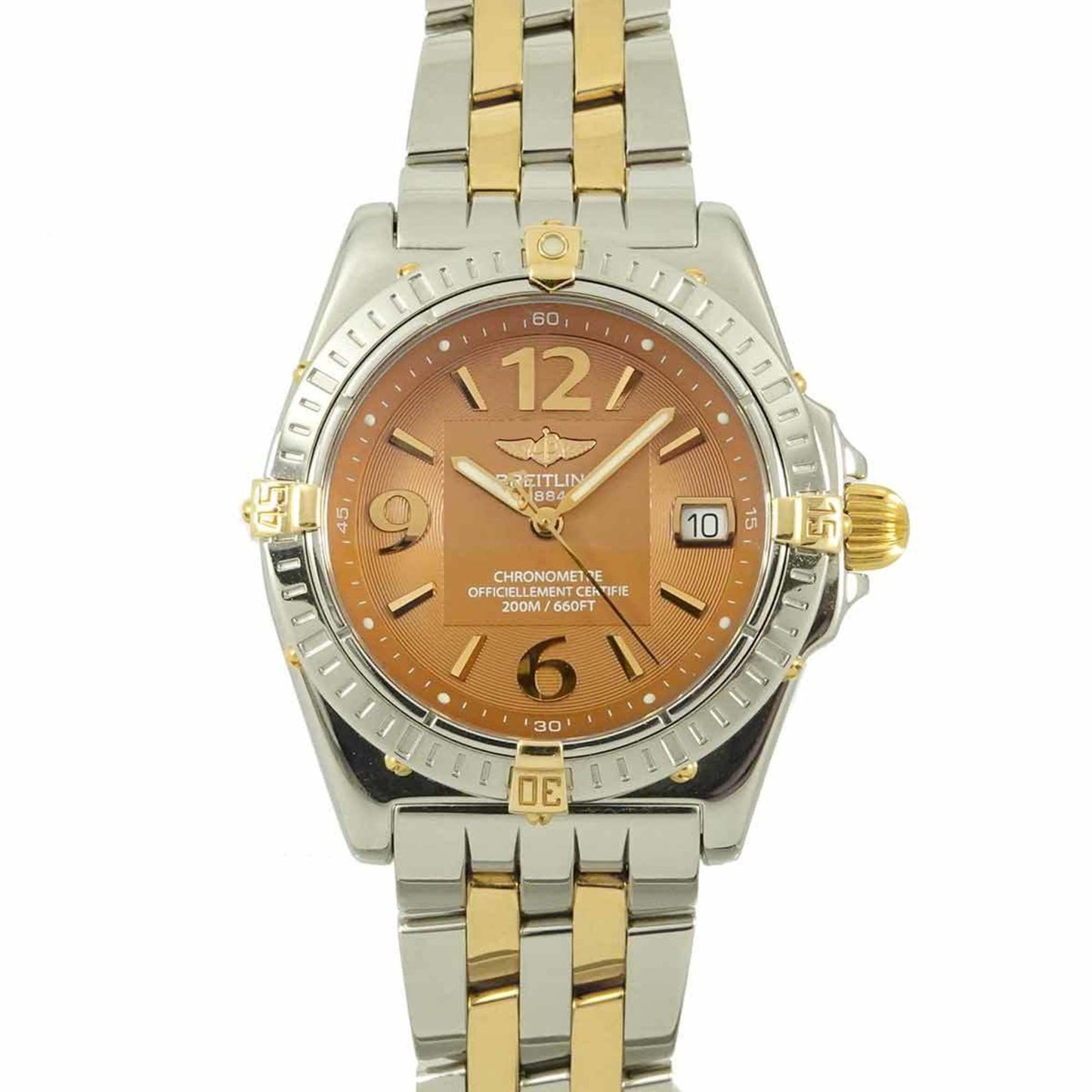 Breitling Calisto Two-Tone Watch B77346