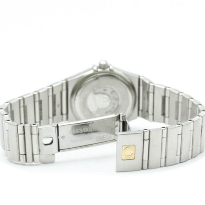 Omega Constellation Diamond Mop Dial Quartz Steel
