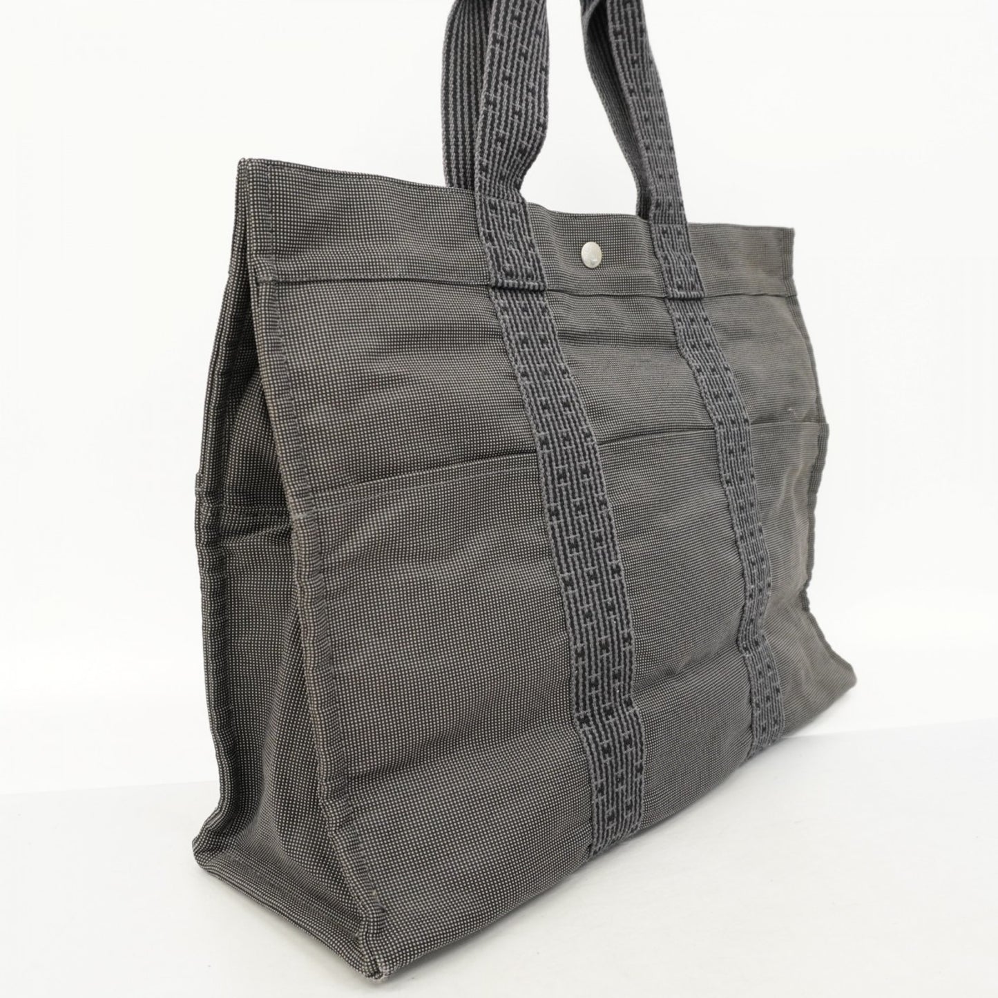 Hermes Herms Air Line Gm Canvas Tote Bag