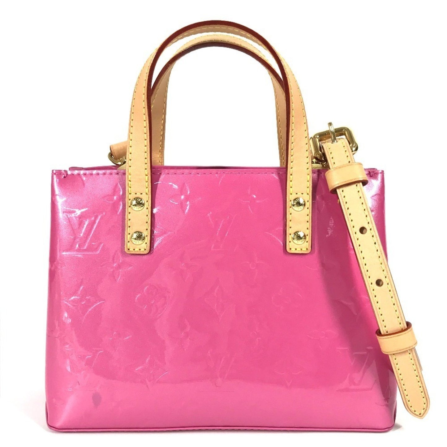 Louis Vuitton M24028 Monogram Vernis Lv Remix Lead Pm 2-Way Bag