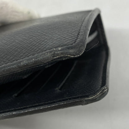 Louis Vuitton Taiga Portefeuille Brazza Long Wallet M30285 Noir