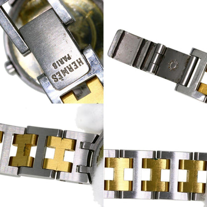 Hermes Windsor Watch Stainless Steel Combination