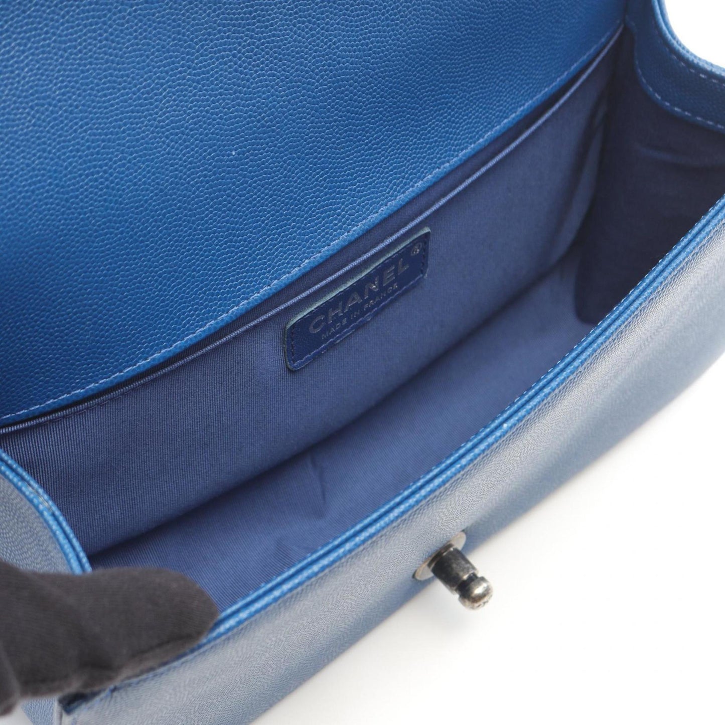 Chanel Boy Chanel Shoulder Bag In Caviar (Grained Calfskin) For Women