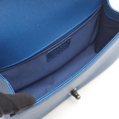 Chanel Boy Chanel Shoulder Bag In Caviar (Grained Calfskin) For Women