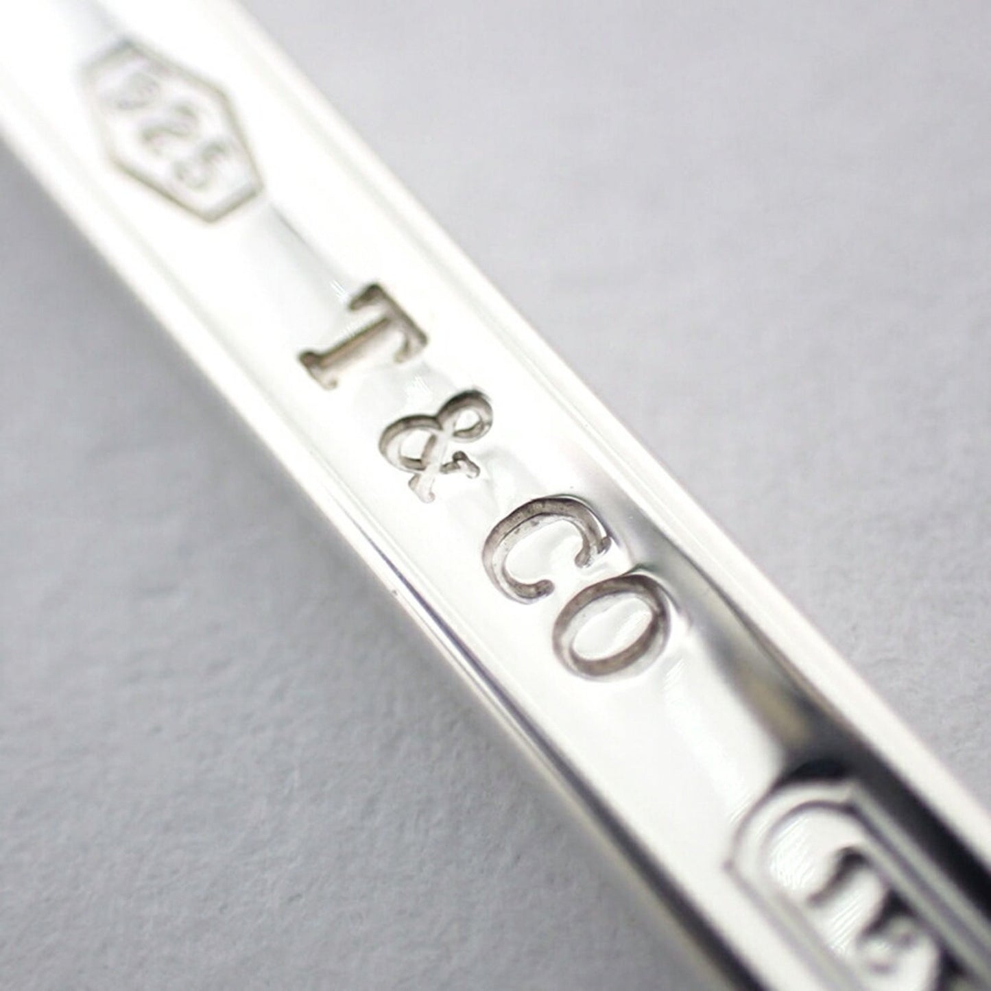 Tiffany Sv925 1837 Bar Pendant