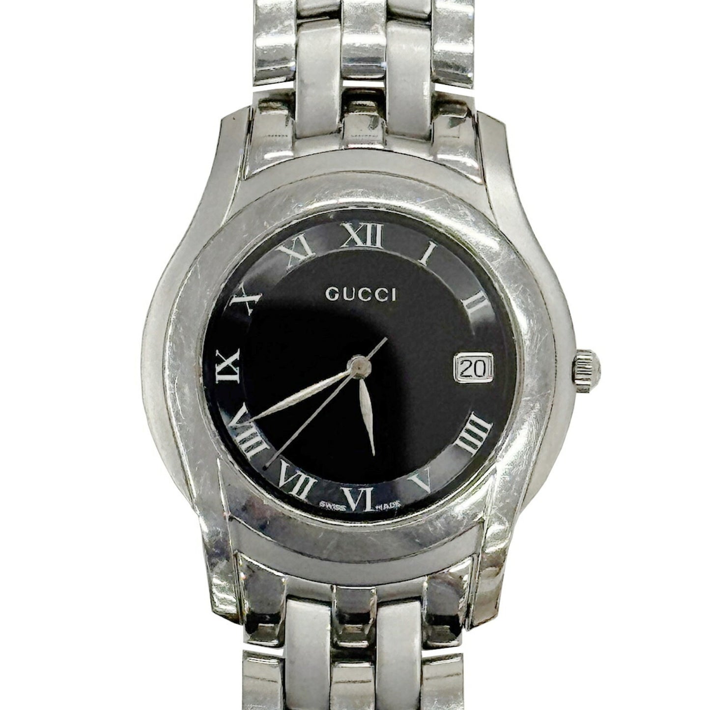 Gucci 5500M Black Dial Quartz