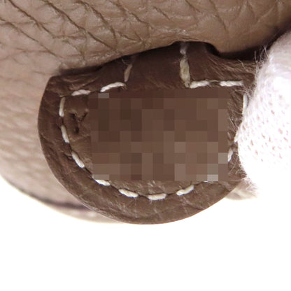 Hermes Herms Evelyn Amazon Etoupe Shoulder Bag With Gold Hardware