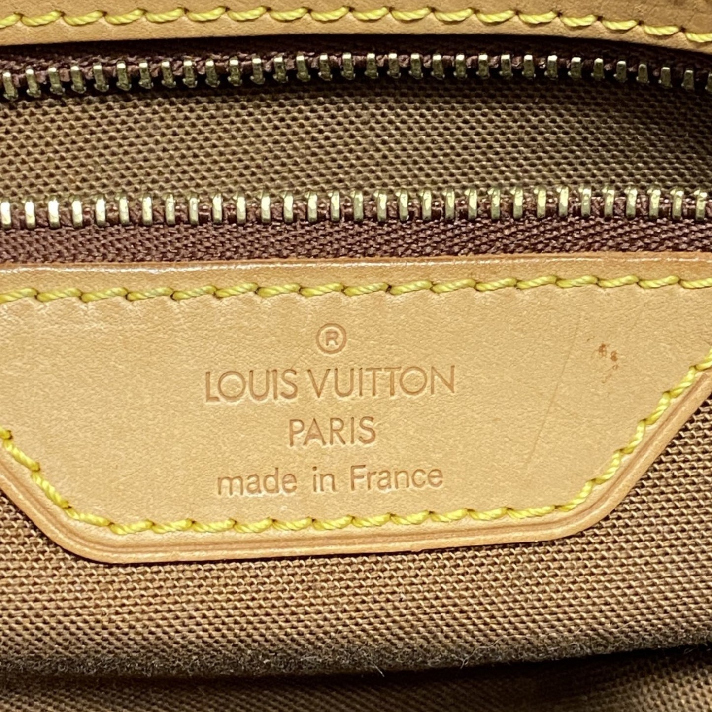 Louis Vuitton Monogram Caba Maison Tote Bag M51151 Brown