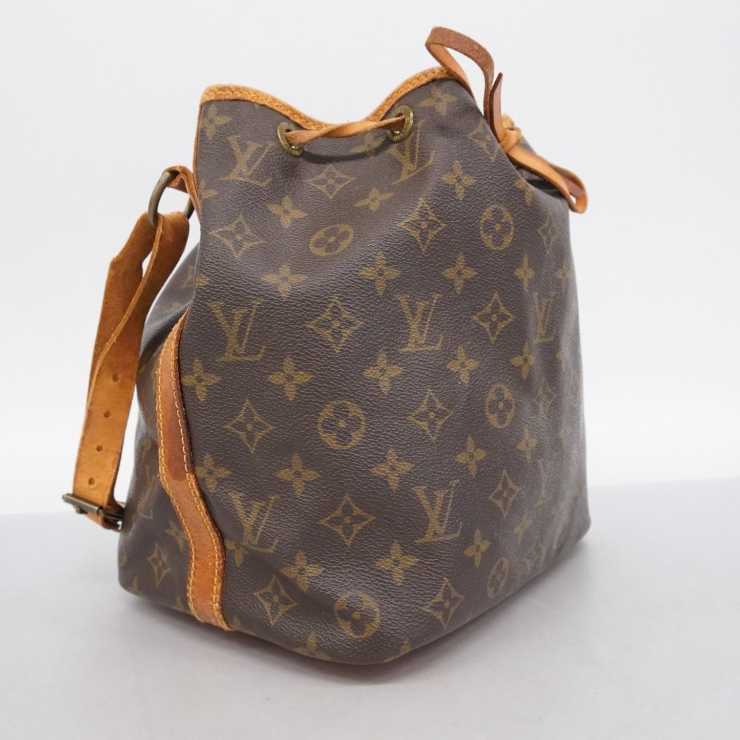 Louis Vuitton Monogram Petit Noe Shoulder Bag M42226 Brown