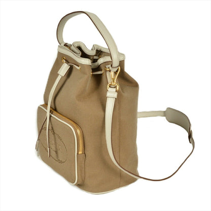 Prada Shoulder Bag Jacquard 1Bh097 Beige Outlet