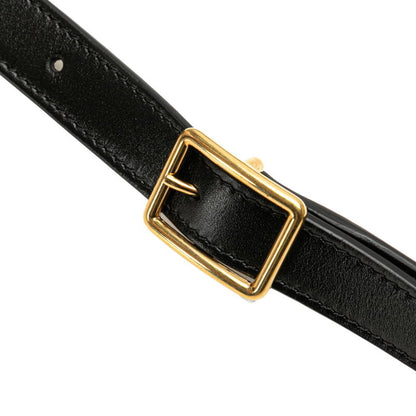 Celine Small Besas 16 Seize Shoulder Bag In Black Leather