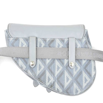 Christian Dior Body Bag Leather Grey