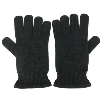 Louis Vuitton Lv Logo Gloves Cashmere/Silk