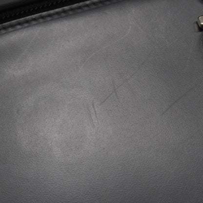 Salvatore Ferragamo Gancini Leather Handbag In Black For Women