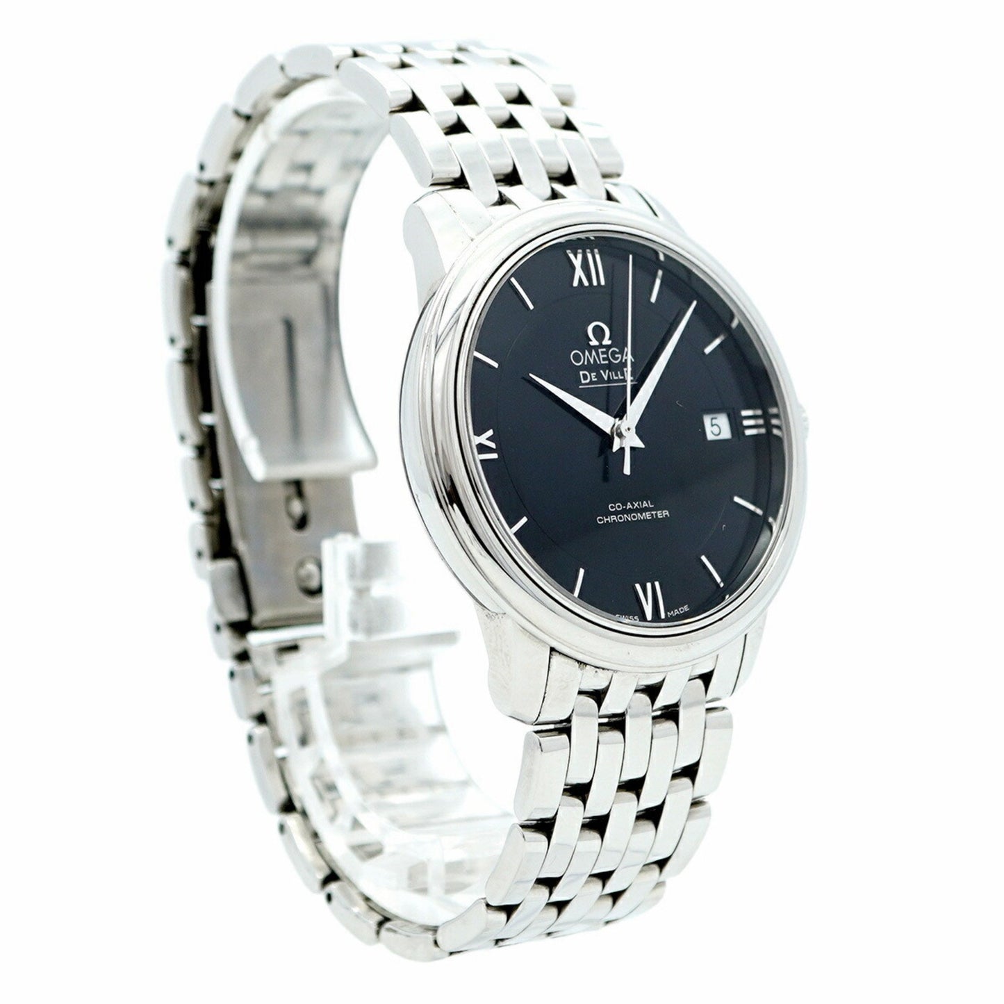 Omega De Ville 424.10.37.20.01.001 Black Dial