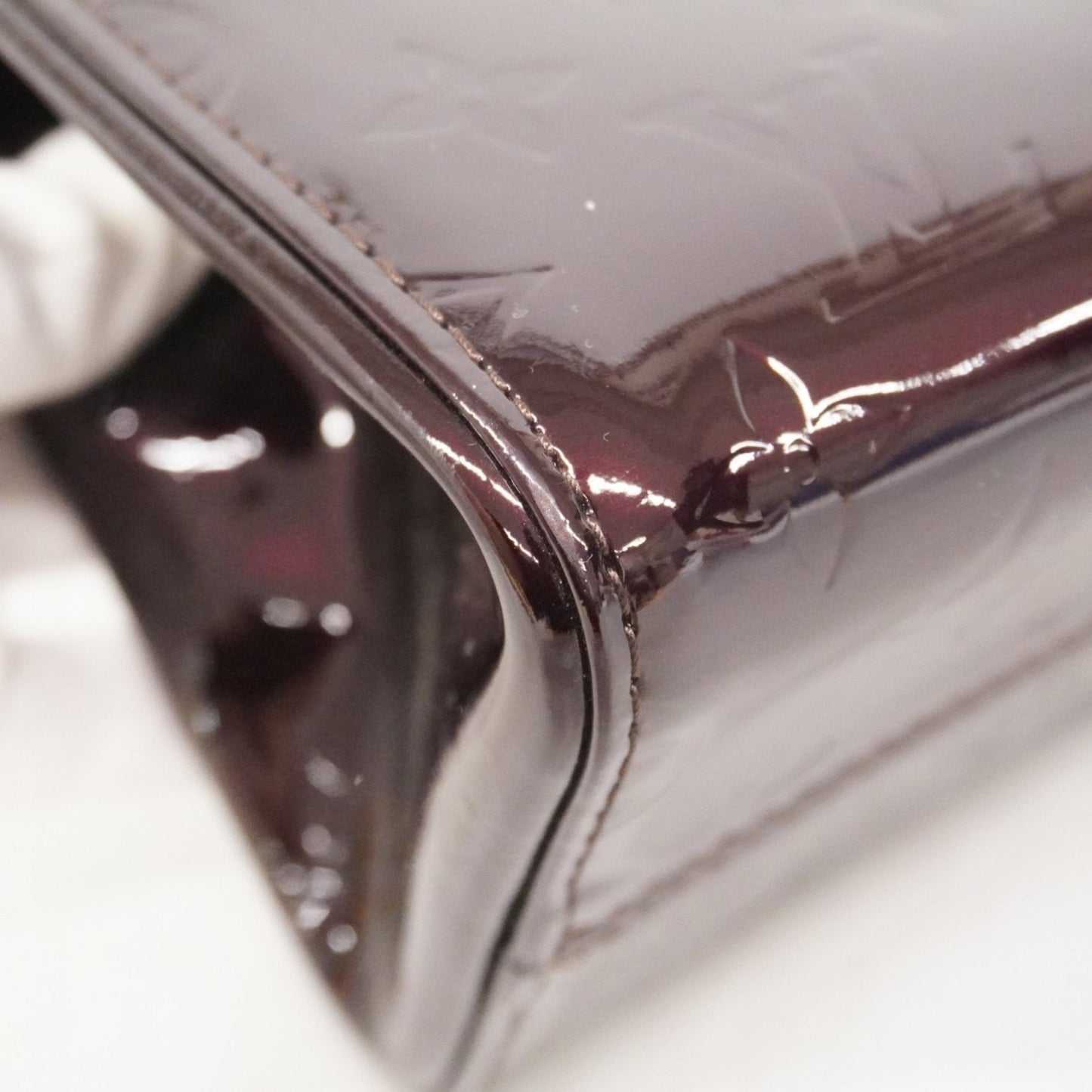 Louis Vuitton Vernis Roxbury Drive Handbag M91995 Amaranth 2-Way Bag