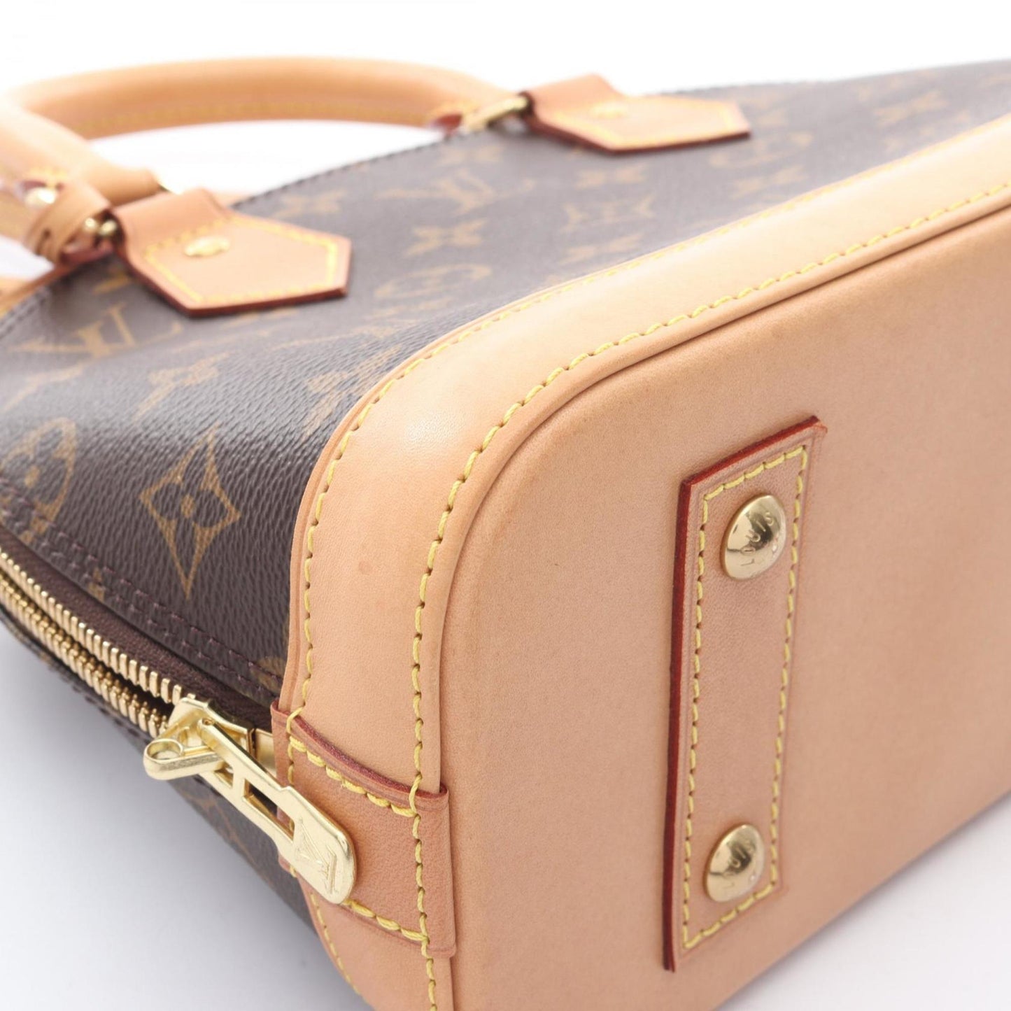 Louis Vuitton Alma Bb Monogram Handbag