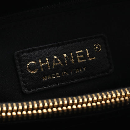 Chanel Matelasse Grand Gst Tote Bag Leather
