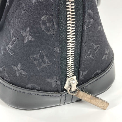 Louis Vuitton M92146 Monogram Satin Little Alma Bag Mini Pouch Handbag Leather