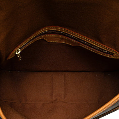 Louis Vuitton Monogram Sologne Crossbody Shoulder Bag M42250 Brown Leather