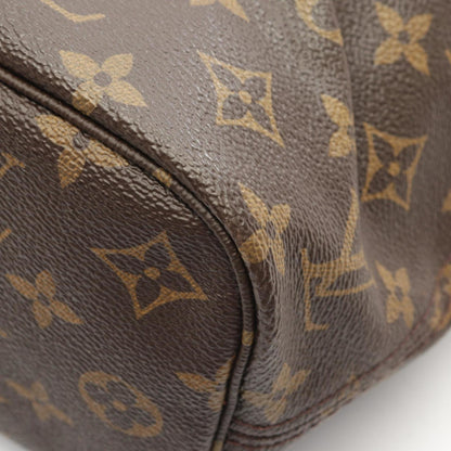 Louis Vuitton Neverfull Pm Tote Bag Coated Canvas Leather Monogram