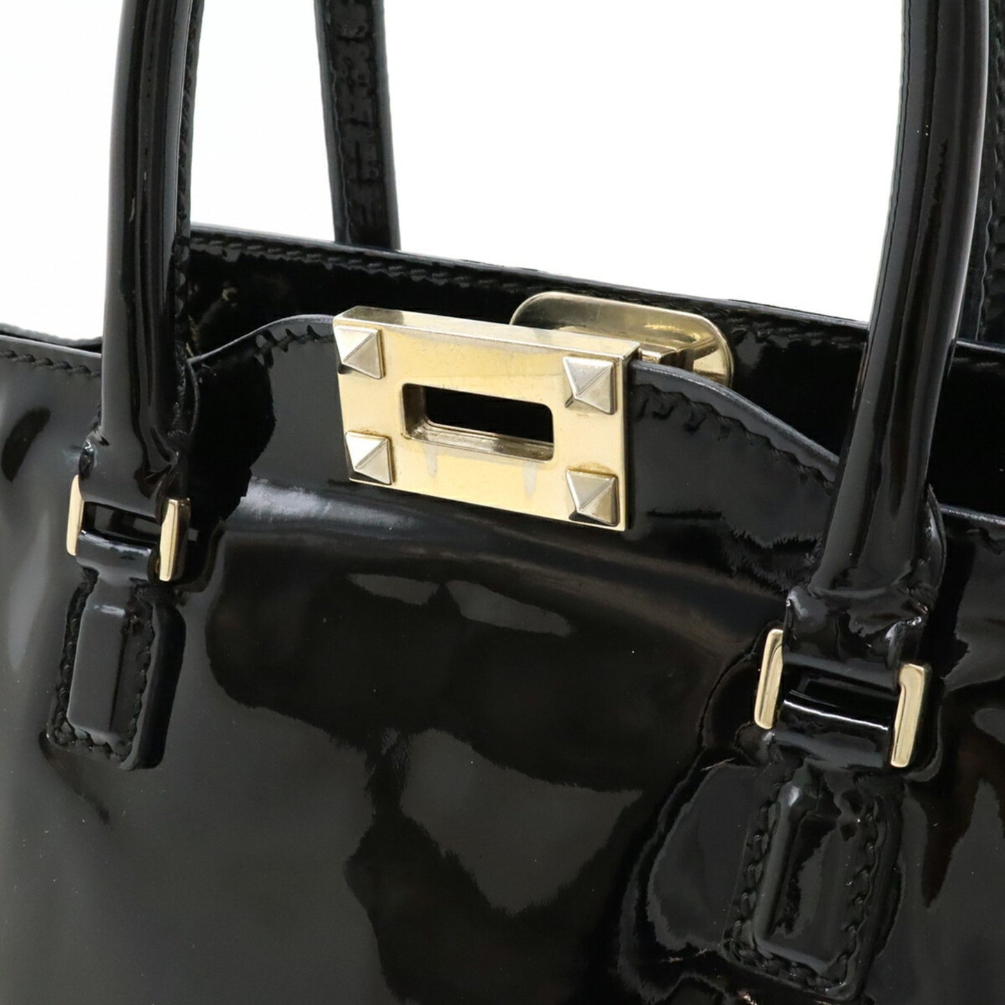 Valentino Garavani Valentino Rockstud Handbag Shoulder Bag In Black