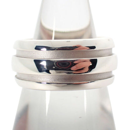 Tiffany 925 1837 Double Line Ring Size 10