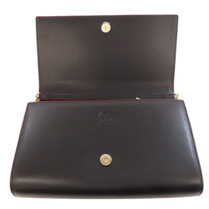 Christian Louboutin Studded Shoulder Bag Leather