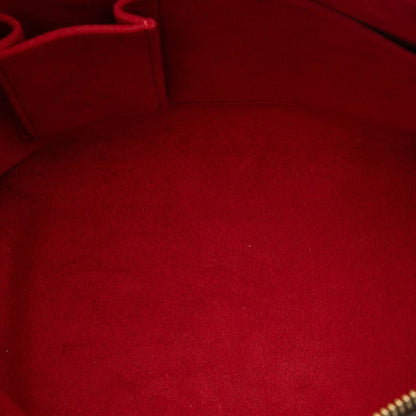 Louis Vuitton Damier Saleya Pm Handbag N51183 Brown Leather