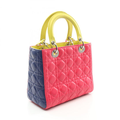Christian Dior Dior Lady Dior Lady Cannage Handbag Leather