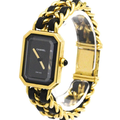 Chanel Premiere Size M Gold Plated Quartz