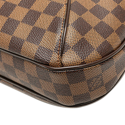 Louis Vuitton Damier Thames Pm One-Shoulder Bag N48180 Brown Pvc Leather