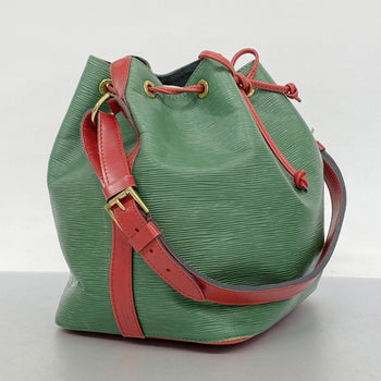 Louis Vuitton Epi Petit Noe Shoulder Bag M44147 In Borneo Green