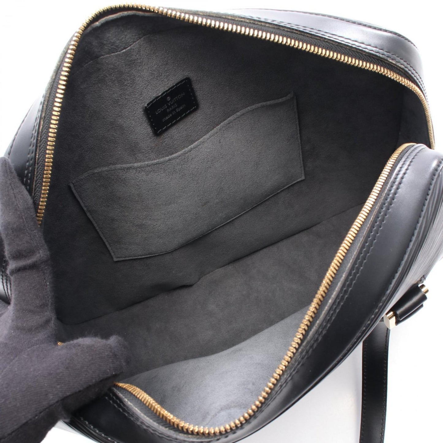 Louis Vuitton Voltaire Shoulder Bag In Epi Leather