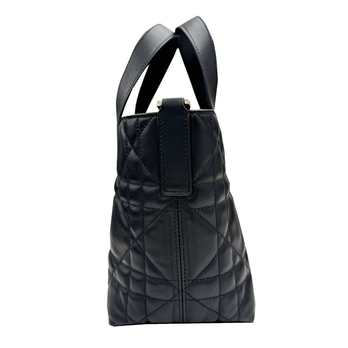 Christian Dior Dior Toujours Small M28220Shj Handbag Tote Bag Leather Black