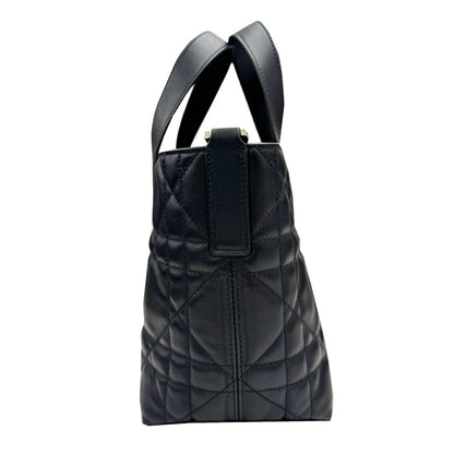 Christian Dior Dior Toujours Small M28220Shj Handbag Tote Bag Leather Black