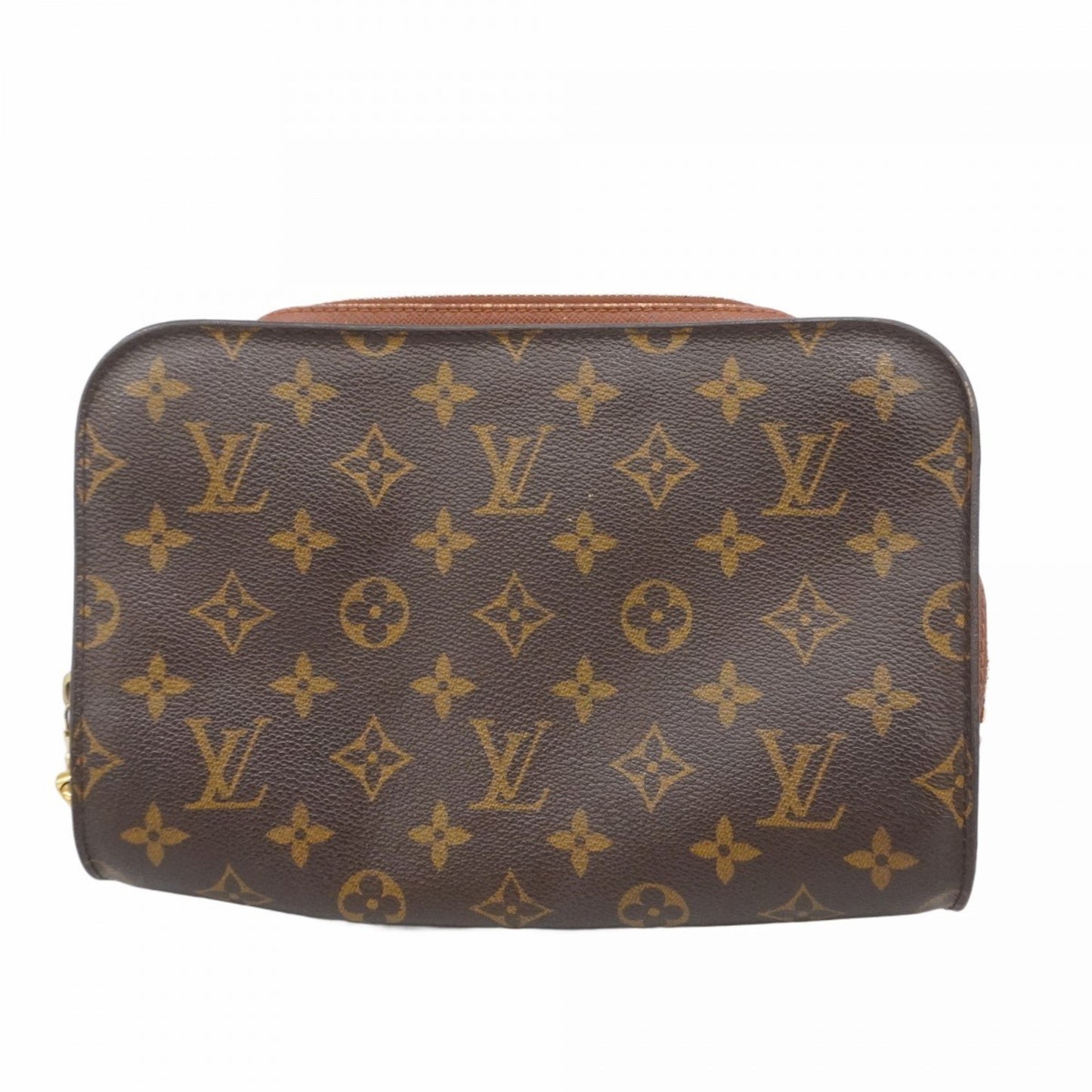 Louis Vuitton Monogram Orsay Clutch Bag M51790 Brown