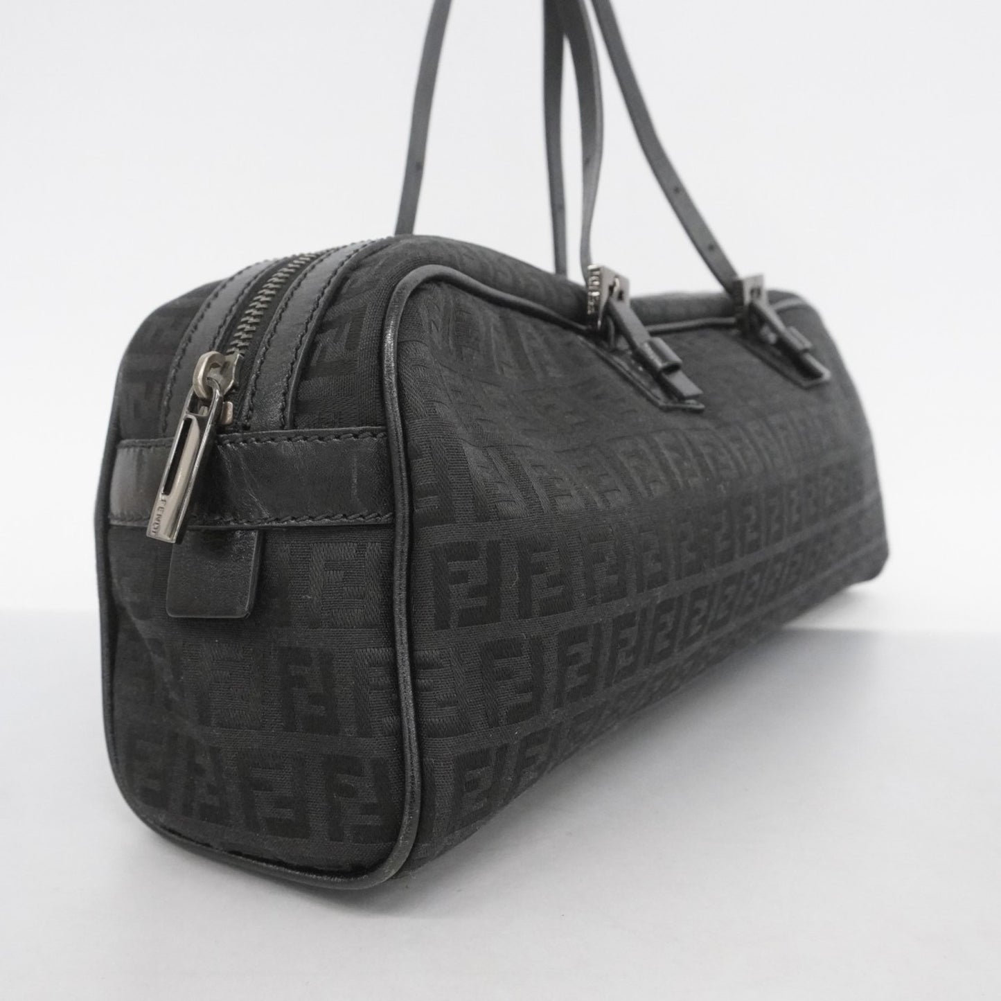Fendi Zucchino Nylon Canvas Handbag