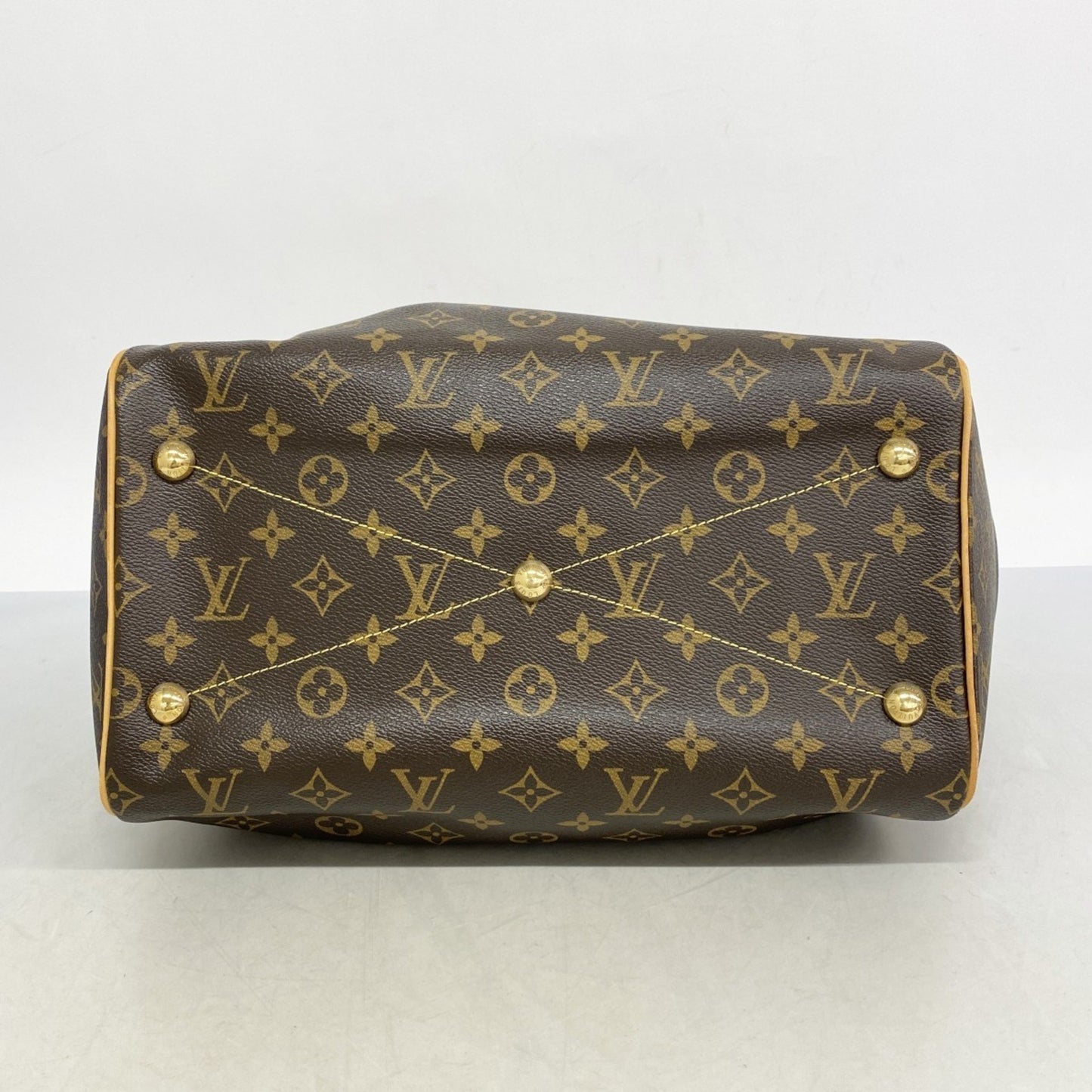 Louis Vuitton Monogram Tivoli Gm Handbag M40144 Brown