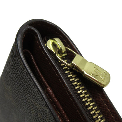 Louis Vuitton Louis Vuitton Bi-Fold Wallet Monogram Compact Zip Canvas Brown