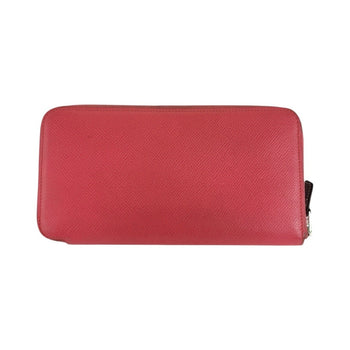 Hermes Azap Long Silk In Rose Azalee Pink Silver Hardware Epsom Leather Wallet C Stamp